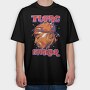 19182 Tupac Shakur, Tricou Oversize Barbati (Unisex)