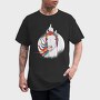 Unicorn Middle Finger Horn, Tricou Barbati (Unisex)