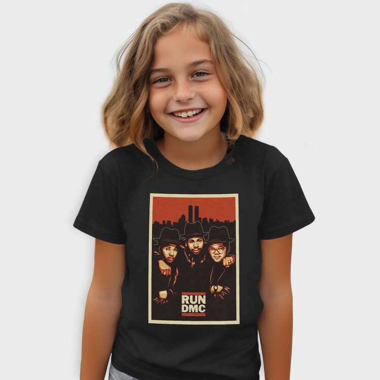 19163 Run Dmc Thug Life, Tricou Copii