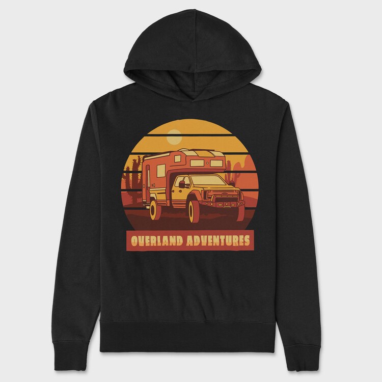 Overland Adventures, Hanorac Oversize Barbati (Unisex)