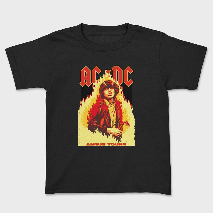 ANGUS YOUNG Art1, Tricou Copii