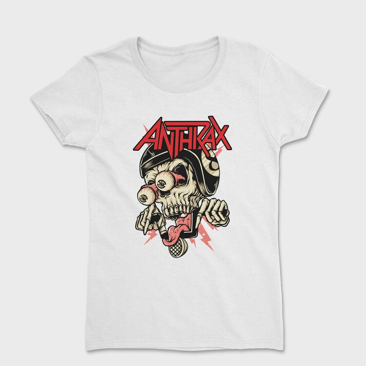 ANTHRAX, Tricou Femei