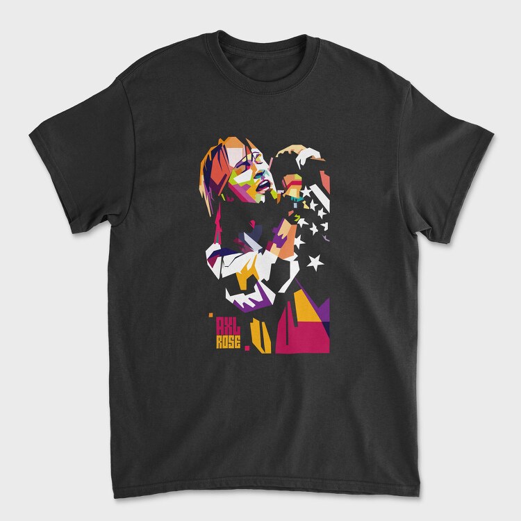 AXL ROSE Art2, Tricou Barbati (Unisex)