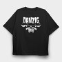 DANZIG Skull, Tricou Oversize Barbati (Unisex)