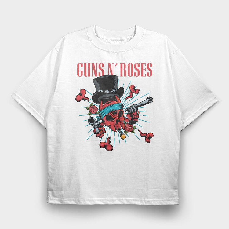 GNR Art3, Tricou Oversize Barbati (Unisex)