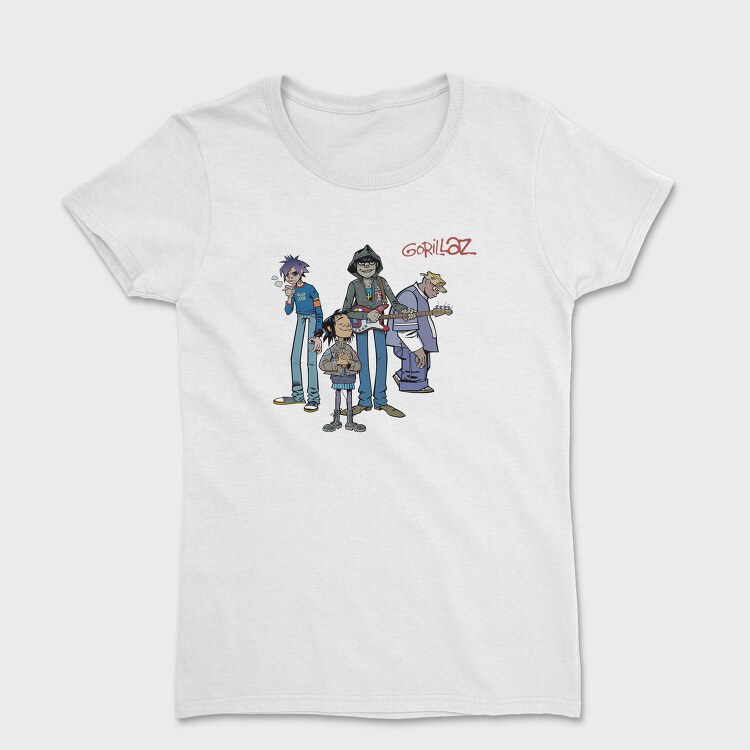 GORILLAZ Art1, Tricou Femei