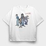 GORILLAZ Art1, Tricou Oversize Barbati (Unisex)