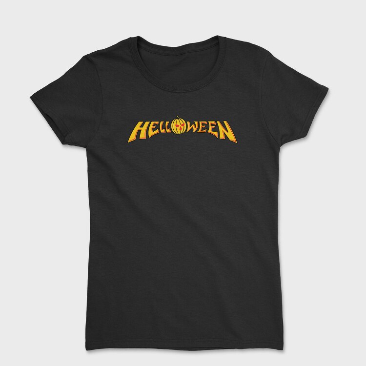 HELLOWEEN Band logo, Tricou Femei