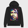 K COBAIN Art1, Hanorac Oversize Barbati (Unisex)