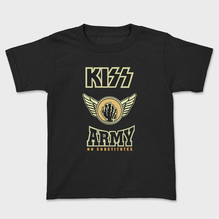 KISS ARMY No Substitutes, Tricou Copii