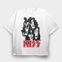 KISS Art1, Tricou Oversize Barbati (Unisex)