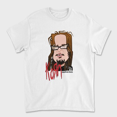 KORN Jonathan Davis, Tricou Barbati (Unisex)