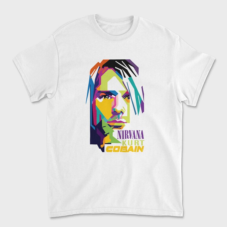 KURT COBAIN 1, Tricou Barbati (Unisex)