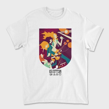 LED ZEP 2, Tricou Barbati (Unisex)