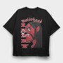LEMMY Motorhead, Tricou Oversize Barbati (Unisex)