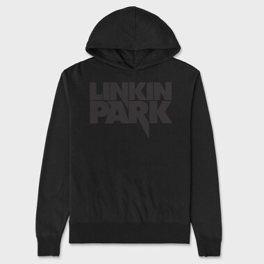 LINKIN PARK Logo Name Art1, Hanorac Oversize Barbati (Unisex)