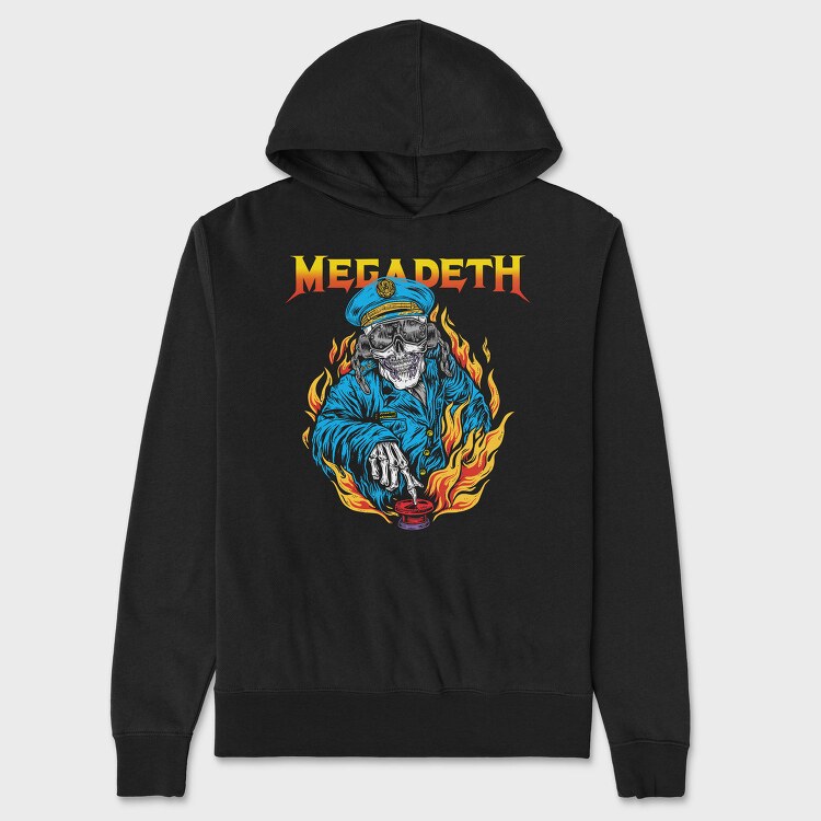 MEGADETH Art1, Hanorac Oversize Barbati (Unisex)