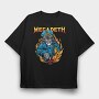 MEGADETH Art1, Tricou Oversize Barbati (Unisex)