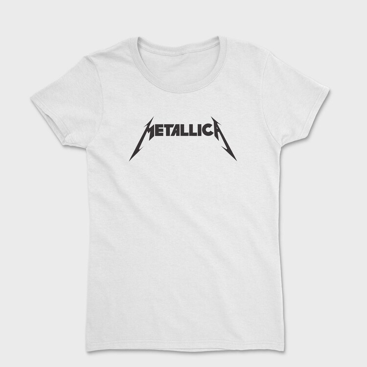 METALLICA logo Art, Tricou Femei