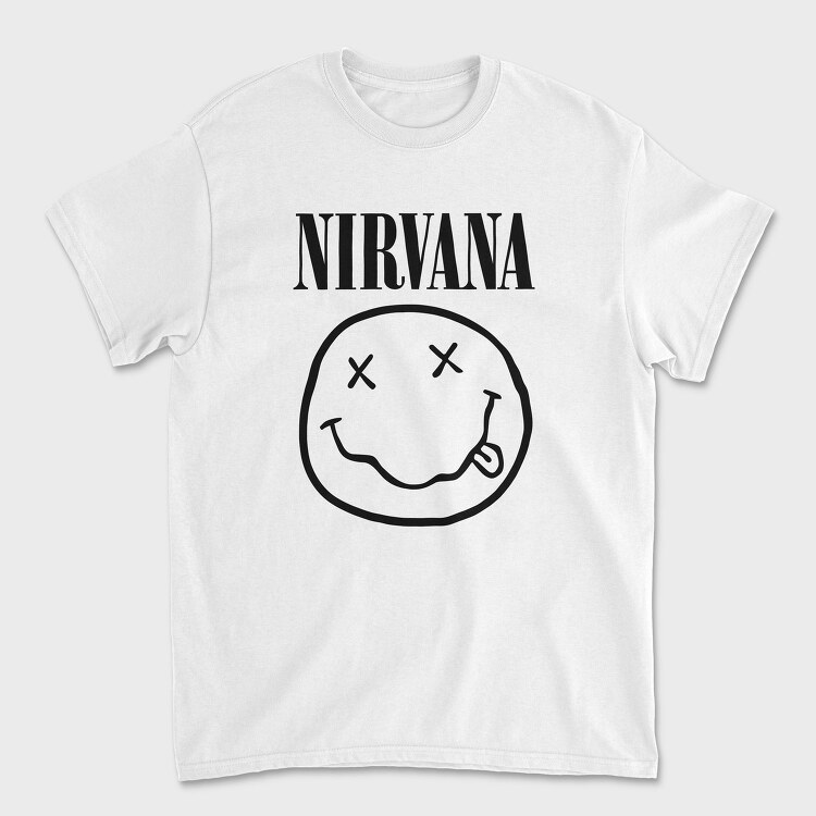 NIRVANA logo Album Art, Tricou Barbati (Unisex)