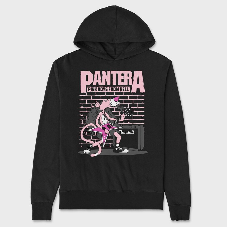 PANTERA PBFH, Hanorac Oversize Barbati (Unisex)