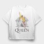 QUEEN, Tricou Oversize Barbati (Unisex)