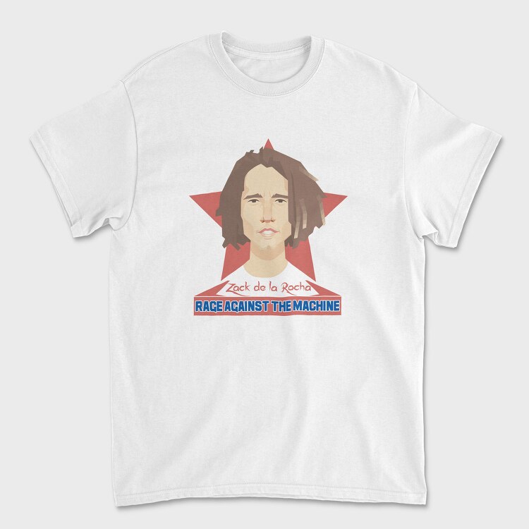 RATM Zach de la Rocha, Tricou Barbati (Unisex)