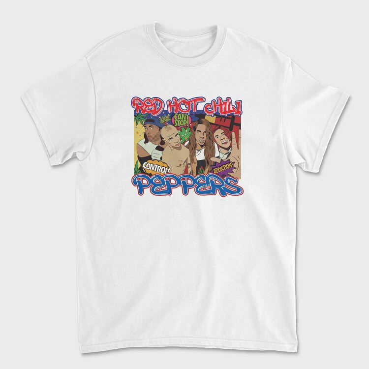 RHCP Art1, Tricou Barbati (Unisex)
