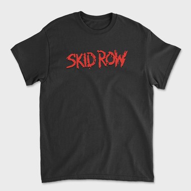 SKID ROW Band Name logo, Tricou Barbati (Unisex)