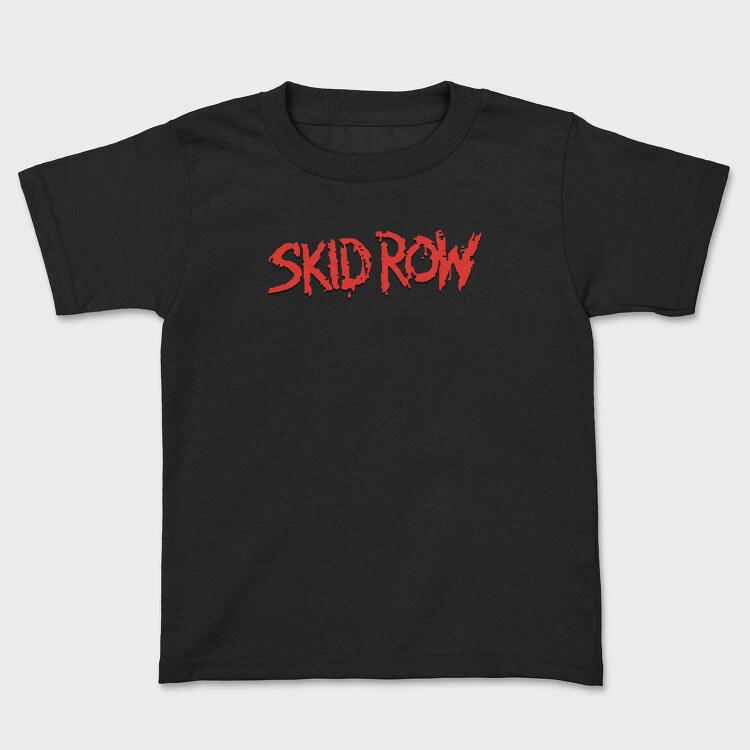SKID ROW Band Name logo, Tricou Copii
