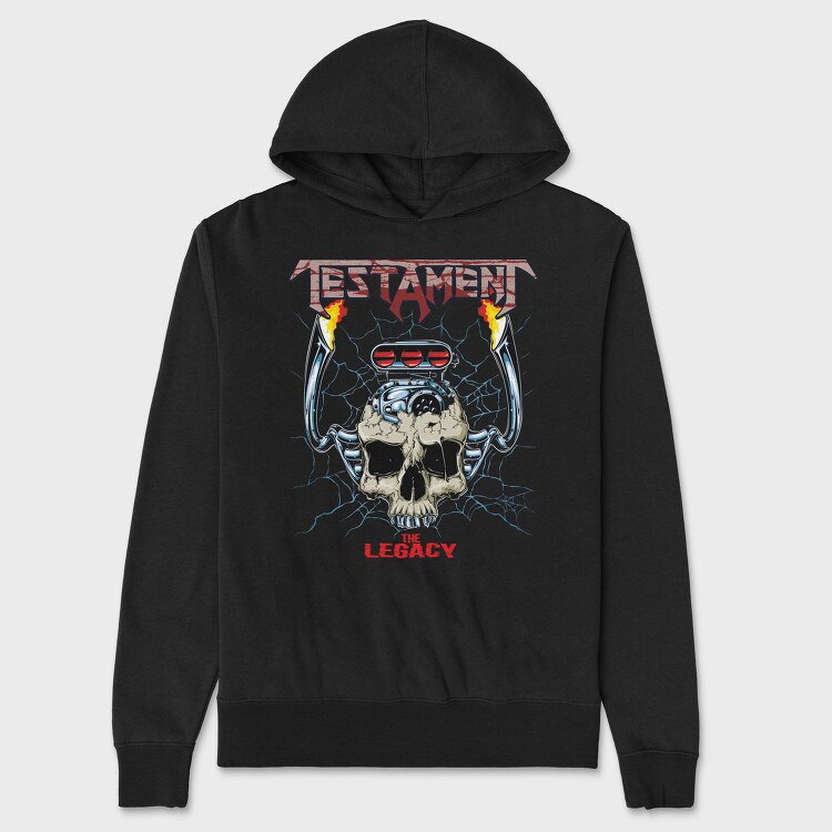 TESTAMENT, Hanorac Oversize Barbati (Unisex)