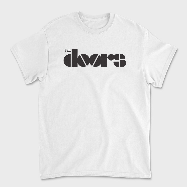 THE DOORS Band logo name, Tricou Barbati (Unisex)