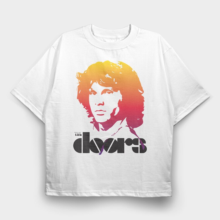 THE DOORS, Tricou Oversize Barbati (Unisex)