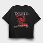 THE EXPLOITED, Tricou Oversize Barbati (Unisex)