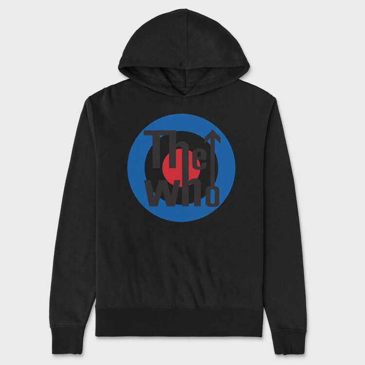 THE WHO Band logo Art, Hanorac Oversize Barbati (Unisex)