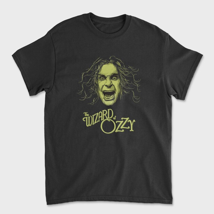 THE WIZARD OF OZZY, Tricou Barbati (Unisex)