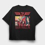 VAN HALEN Art1, Tricou Oversize Barbati (Unisex)
