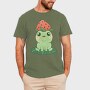 Frog Cute Strawberry, Tricou Barbati (Unisex)