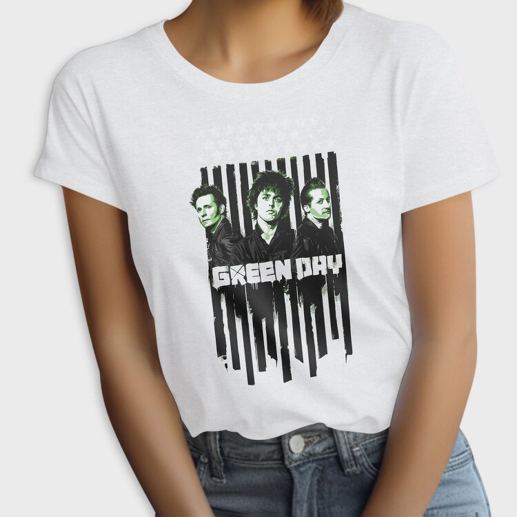 GREEN DAY Art Design1, Tricou Femei