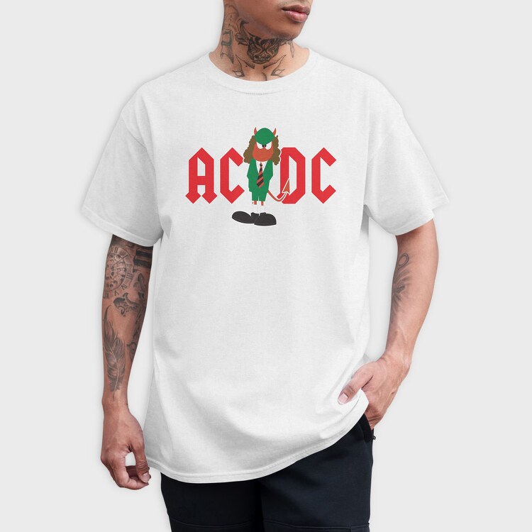ACDC Art1, Tricou Barbati (Unisex)