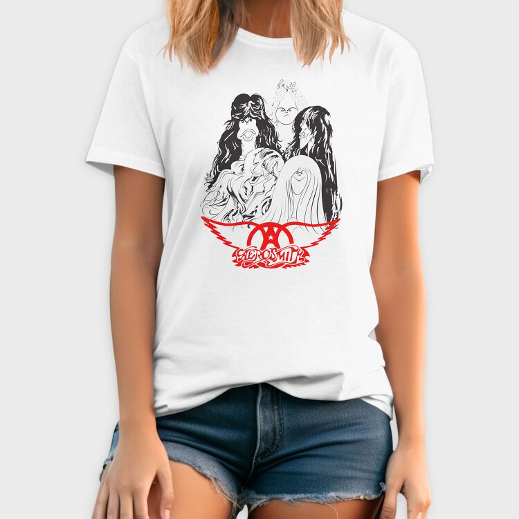 AEROSMITH Art1, Tricou Barbati (Unisex)