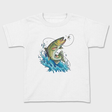 Tricou Copii, Bass Painting