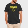 NIRVANA Face Art, Tricou Barbati (Unisex)
