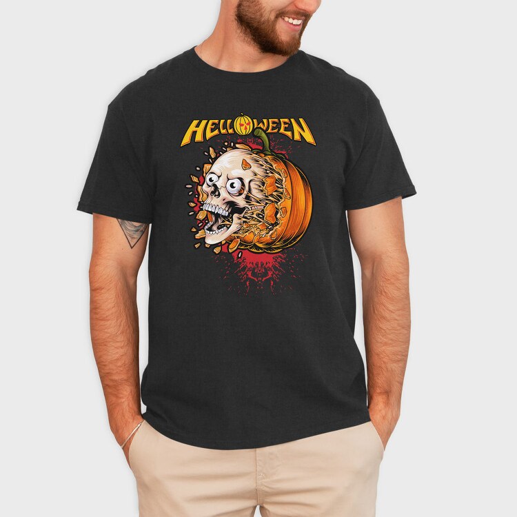 HELLOWEEN, Tricou Barbati (Unisex)