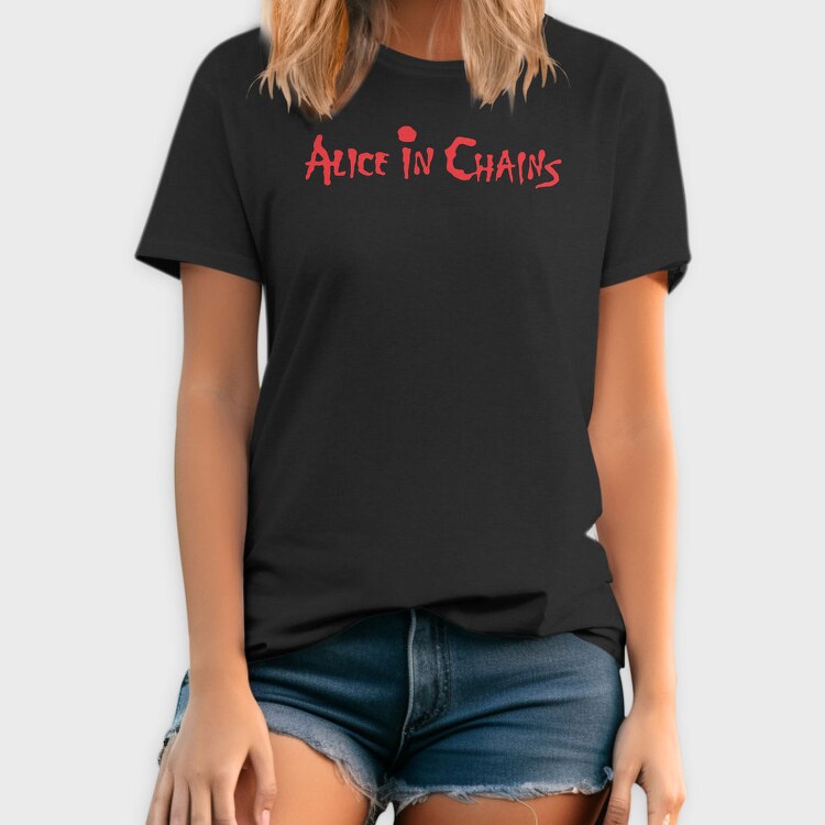 ALICE IN CHAINS Logo Name Art, Tricou Barbati (Unisex)