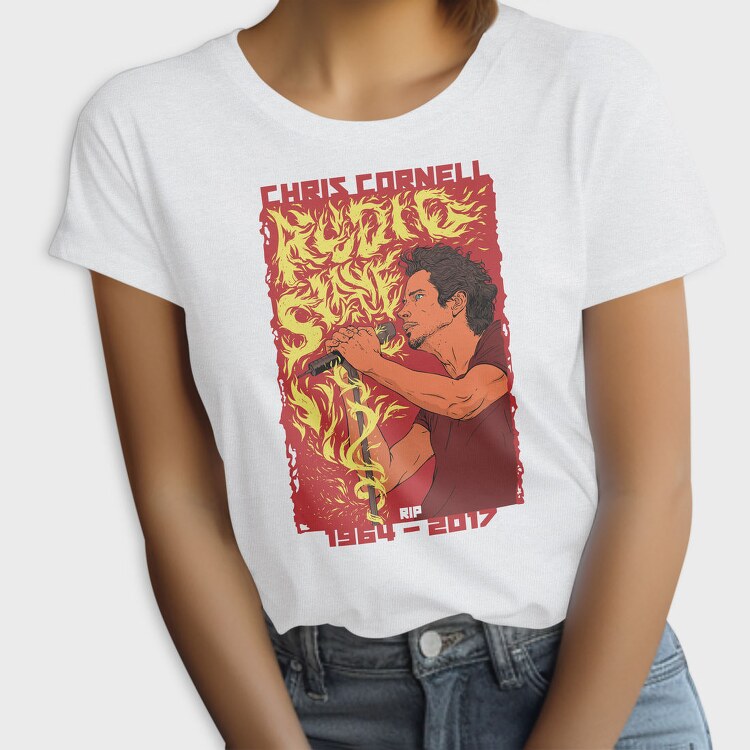 CHRIS CORNELL, Tricou Femei