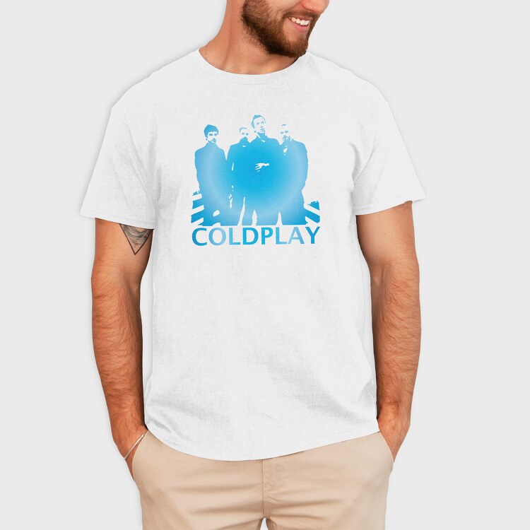 COLDPLAY, Tricou Barbati (Unisex)