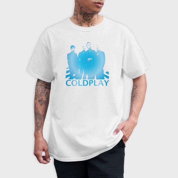 COLDPLAY, Tricou Barbati (Unisex)