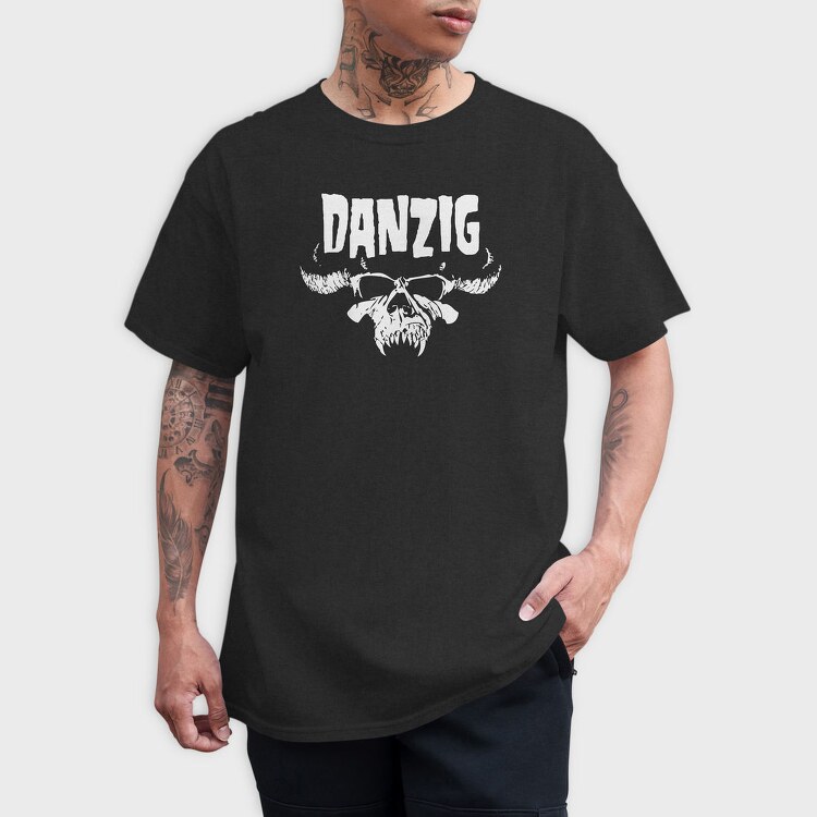 DANZIG Skull, Tricou Barbati (Unisex)
