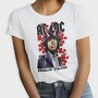 ANGUS YOUNG ACDC, Tricou Femei